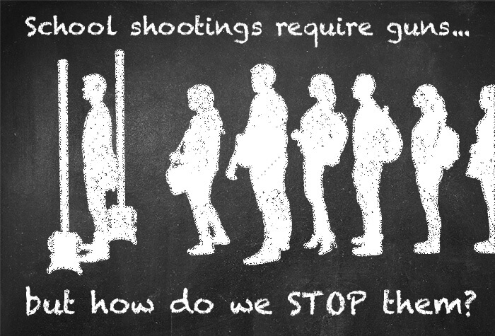 School shootings require guns but how do we stop them?